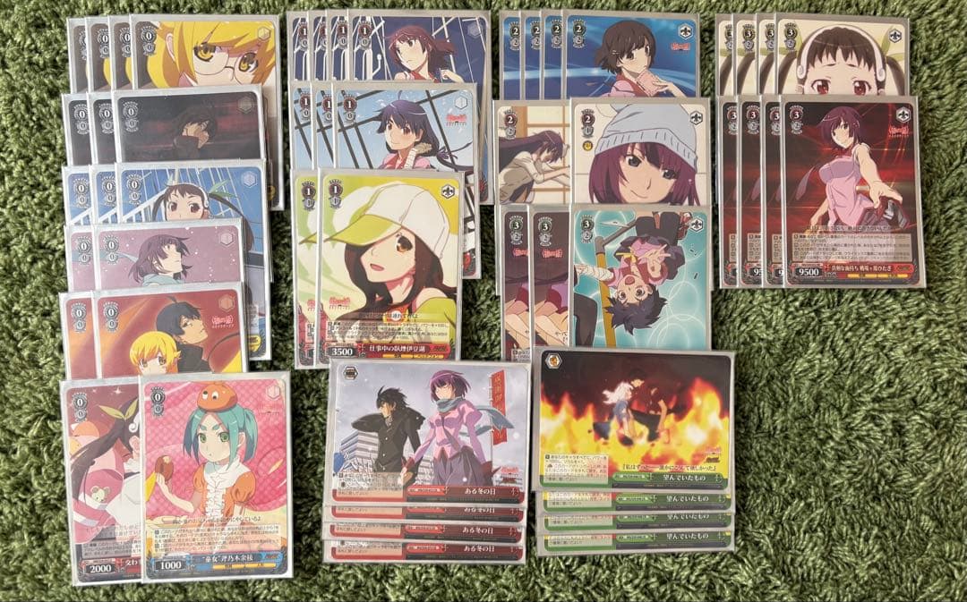 ヴァイスシュヴァルツ　化物語　宝扉　デッキ