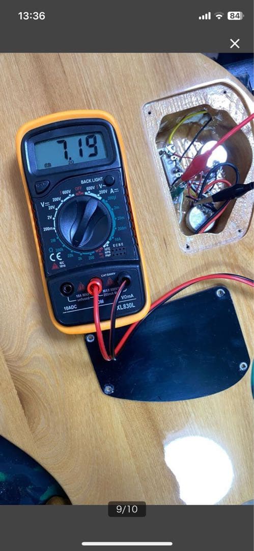 新品オリジナル エレキギターバールメープルトップ＆アッシュボディー エレキギター