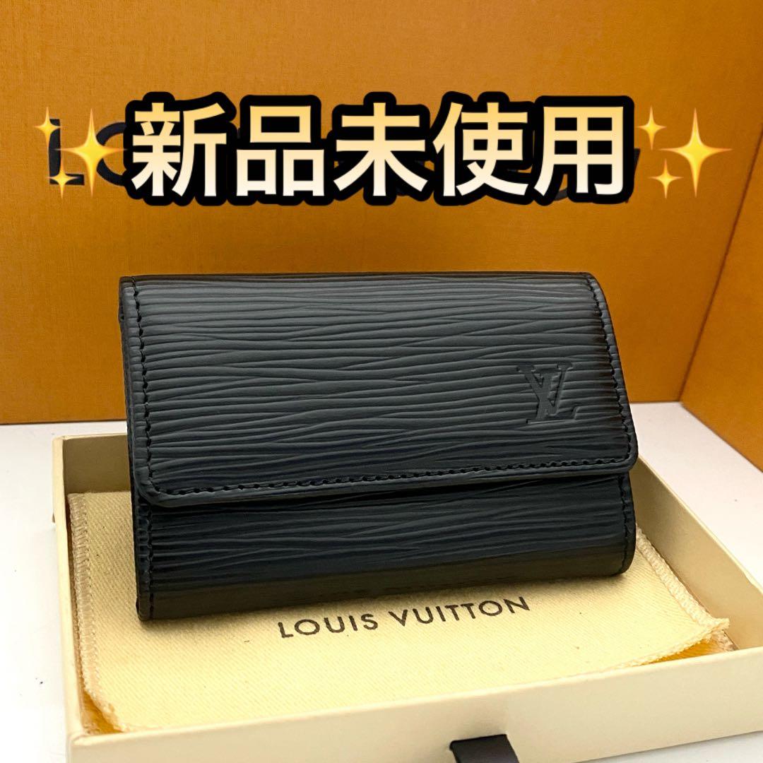 未使用品　ルイヴィトン　エピ　キーケース　ミュルティクレ6 黒