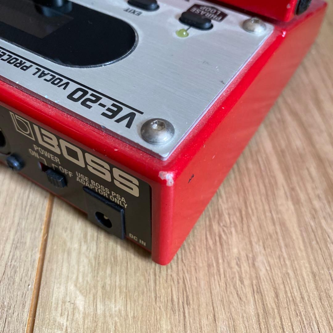 BOSS VE-20 Vocal Performer アダプター付き