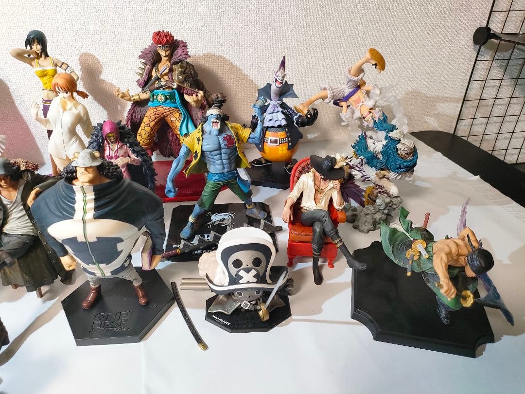 ☆　ワンピースフィギュア　大量まとめ売り　ハンコック　ナミ　キッド　ミホーク　他