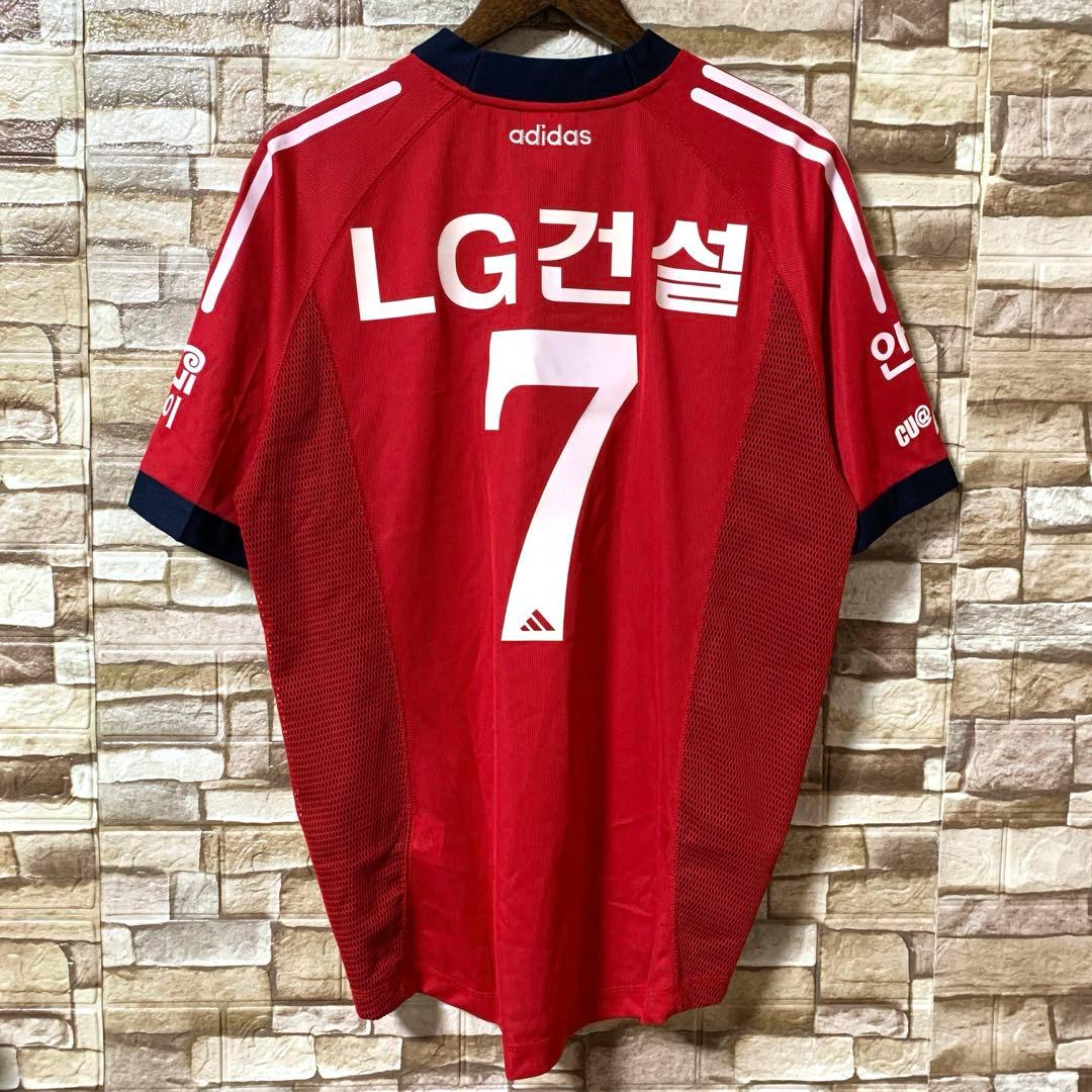 adidas 安養LGチータース 03/04 前園真聖 7番 ユニフォーム