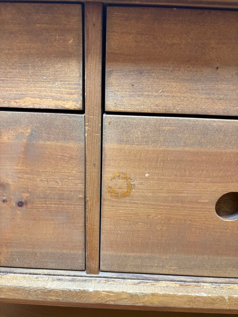 無垢材　ナチュラルウッドテレビ台　テレビボード　ブラウン　120cm