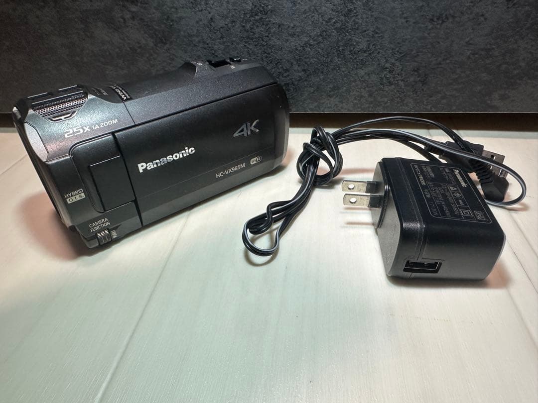 【美品】パナソニック 4Kビデオカメラ HC-VX985M