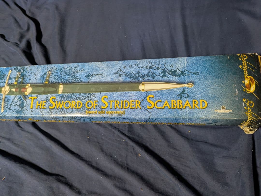 専用品購入はお控えください。ロード・オブ・ザ・リング・ストライダーの剣の鞘。