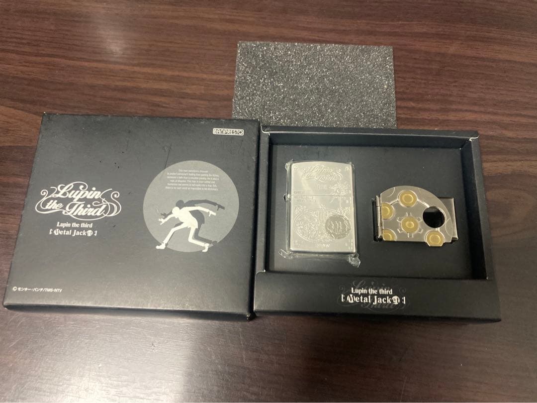 ⭐︎ルパン３世　ZIPPO ジッポ　メタルジャケット付き　2005年製　未開封⭐︎