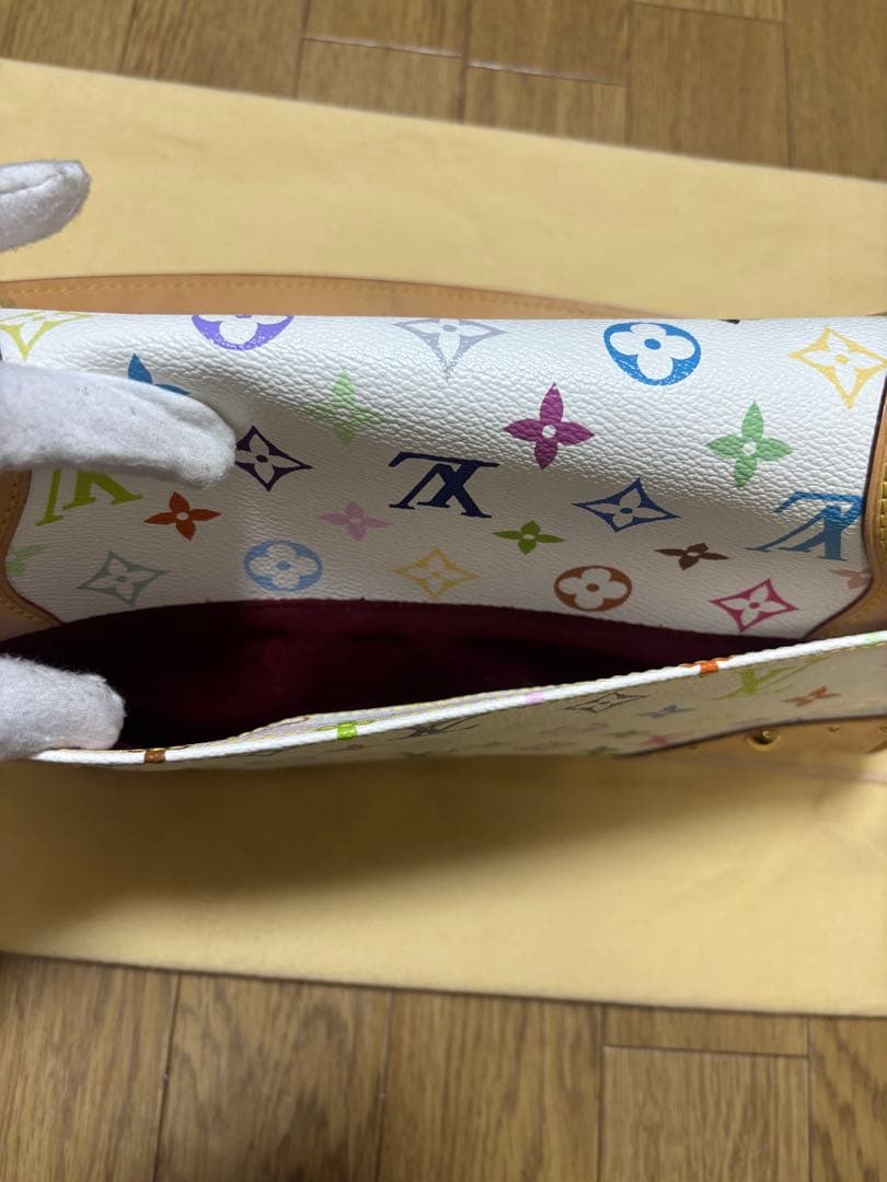 ね*︎様 ルイヴィトン　ビバリー　MM マルチカラー　ホワイト