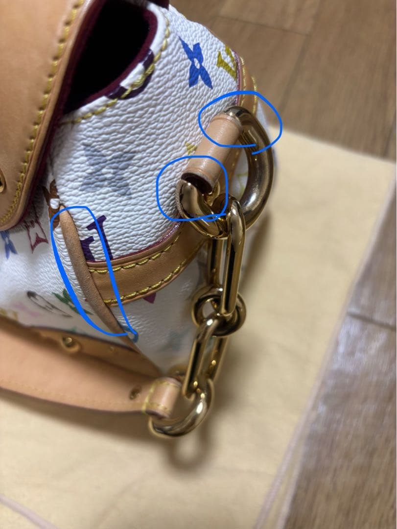 ね*︎様 ルイヴィトン　ビバリー　MM マルチカラー　ホワイト