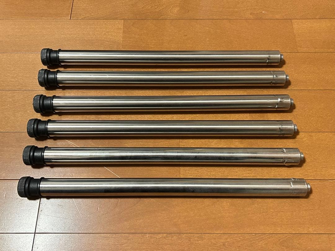 スノーピーク アイアングリルテーブル 400脚6本セット