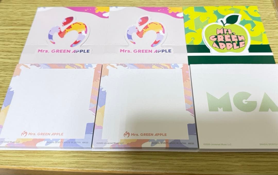 Mrs. GREEN APPLE　一番くじ