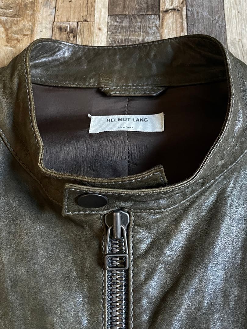 17aw「HELMUT LANG」Sheep Leather Riders