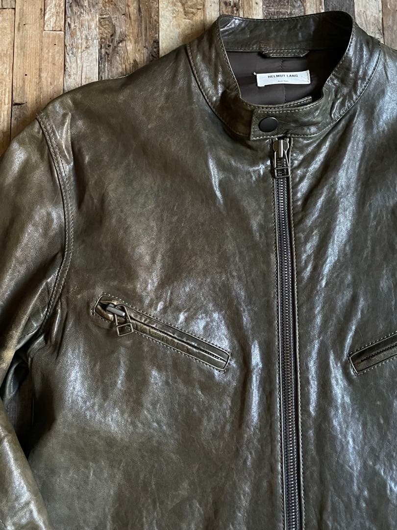 17aw「HELMUT LANG」Sheep Leather Riders