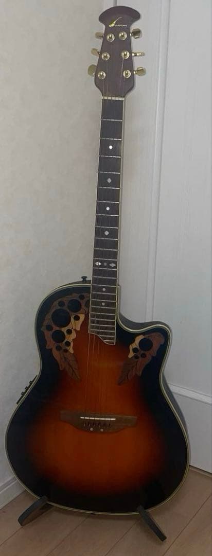 最終値下げ‼️Ovation アコースティックギター サンバースト