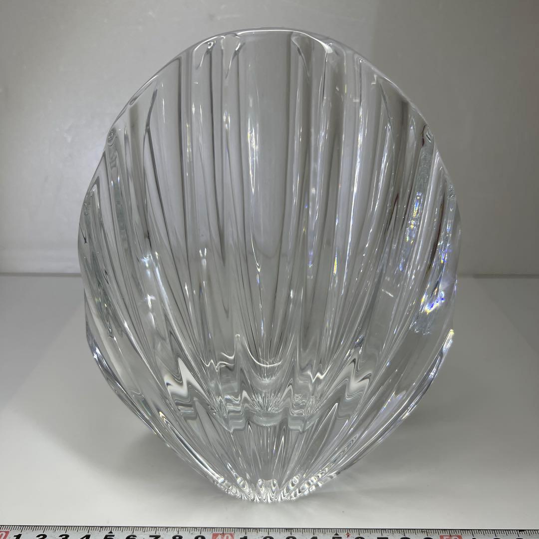 バカラ　リゴット　フラワーベース　高さ21㎝　東里7-0813①