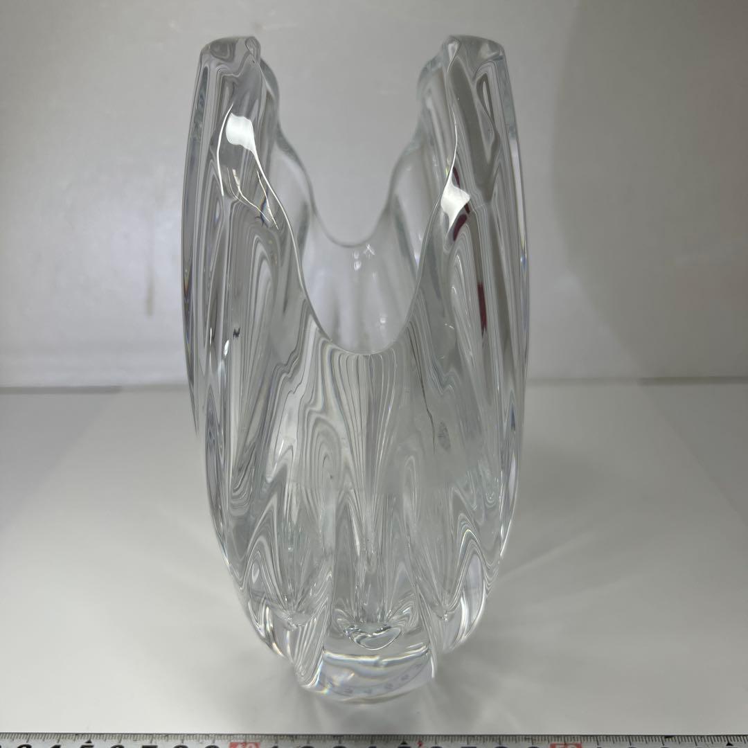 バカラ　リゴット　フラワーベース　高さ21㎝　東里7-0813①