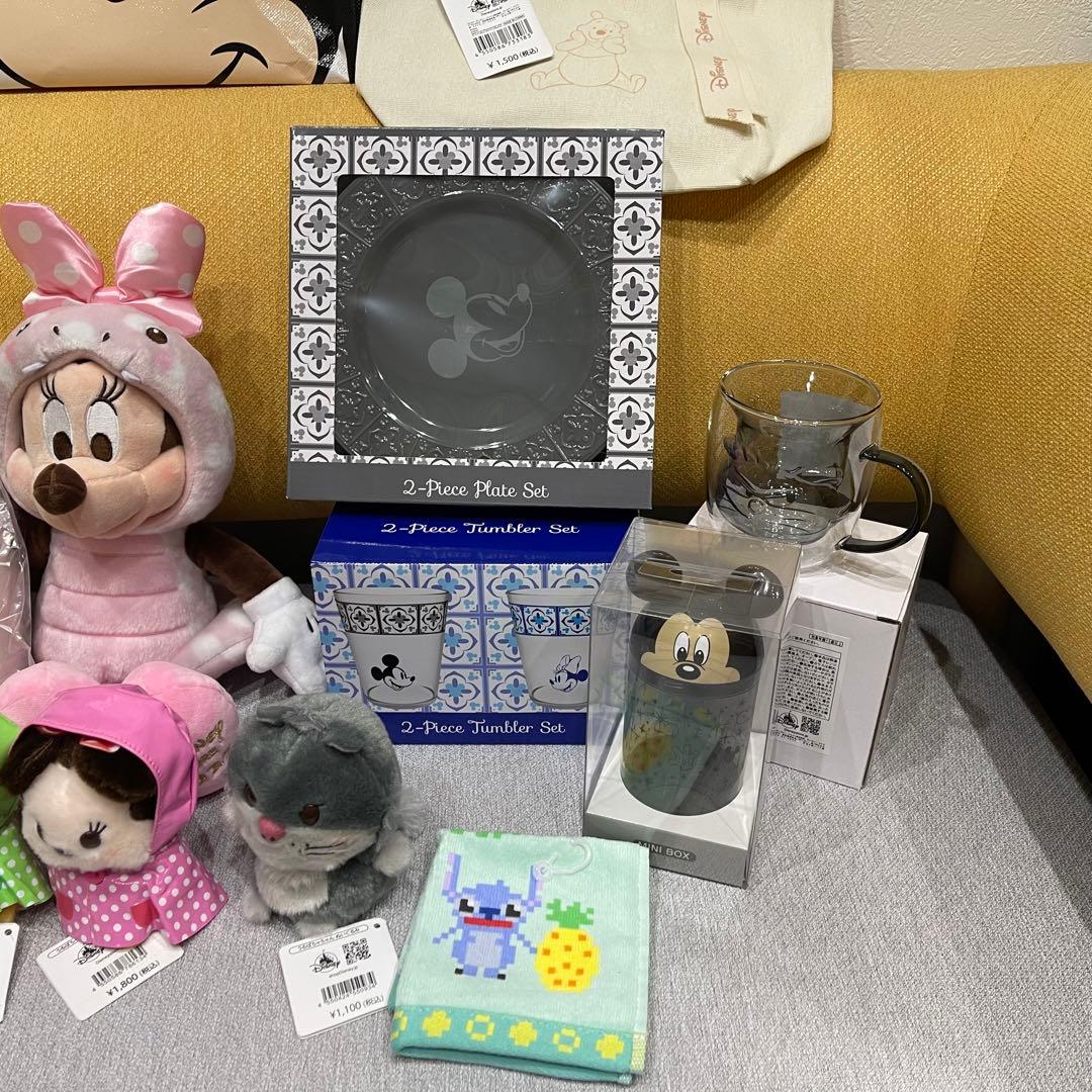 G★ディズニーストア★ラッキーバッグ★19点まとめ売り★ぬいぐるみ★ボストン