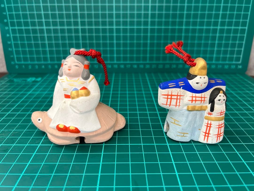 陶器動物置物 10点セット　郷土土産　土鈴など②