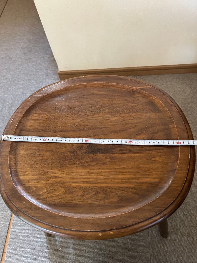 最高級の木製チェアー　テーブルとしても。一生物です。