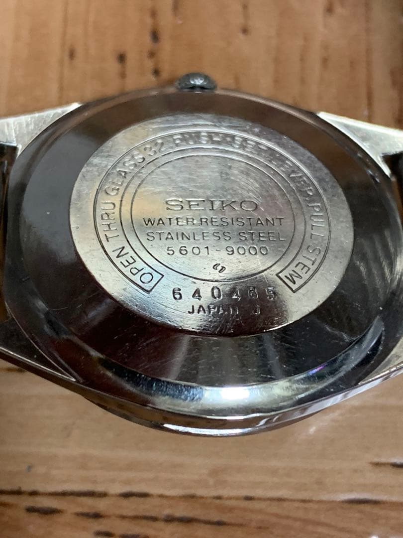セイコー ロードマチック1974年 製 Ref.5601-9000 全アラビアダ