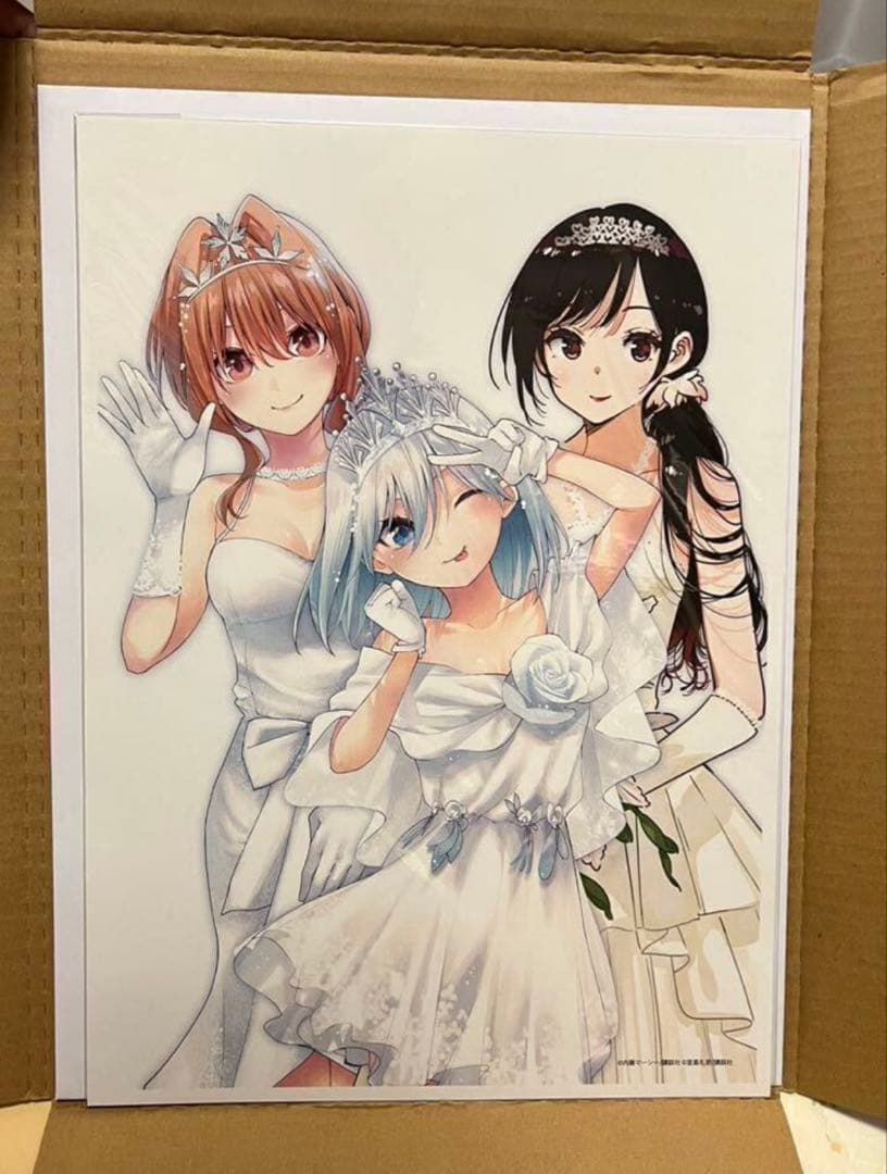 週マガラブコメヒロイン総選挙50名限定当選品の複製原画