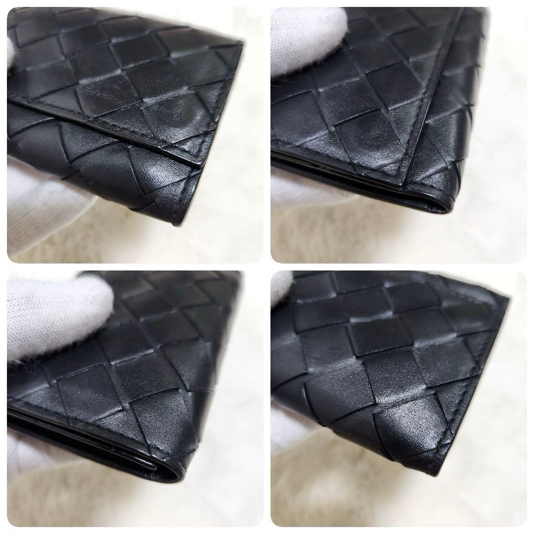 ✨極美品　付属品あり✨ボッテガ　キーケース　6連　イントレチャート　ブラック