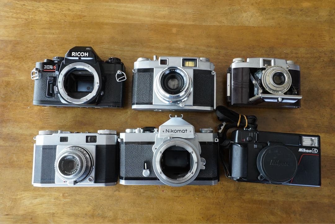 フィルムカメラ6台　ジャンクセット