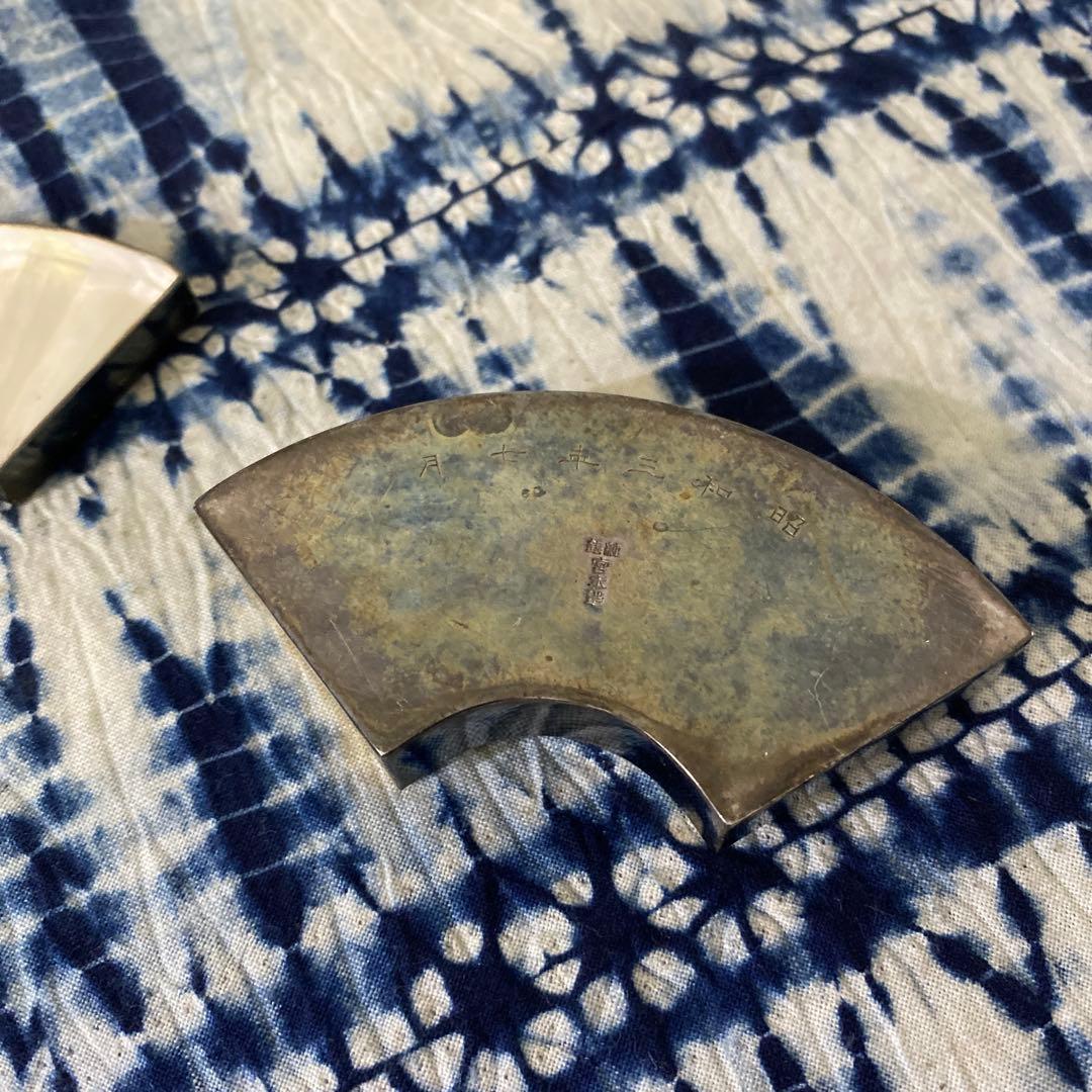 純銀　宮本製　蓋物　ボンボにエール　昭和三年七月