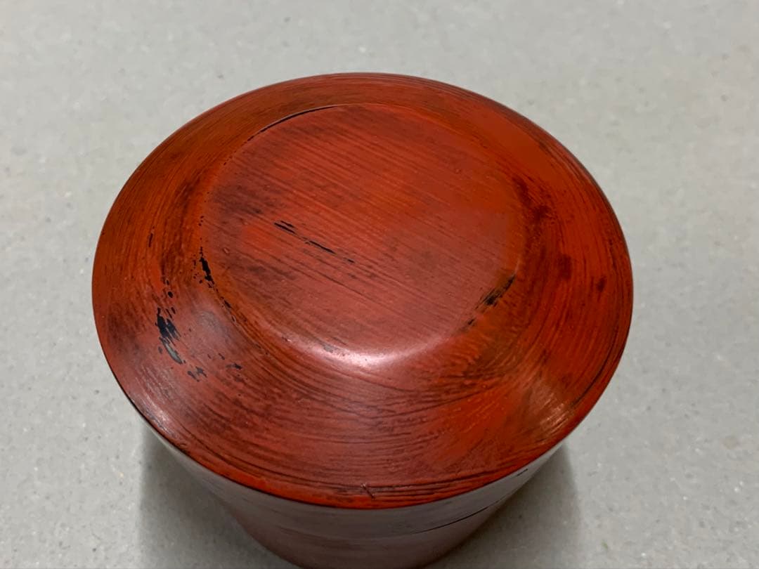 漆芸師 夏目有彦 根來 根来 茶器 棗 茶道具 12/7までの出品となります