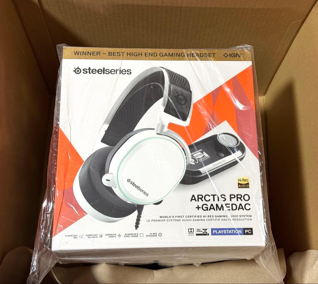 新品 SteelSeries ゲーミングヘッドセット Arctis Pro