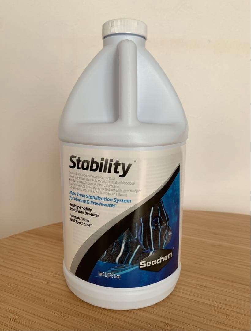 海水魚用品 Seachem Stability 2L