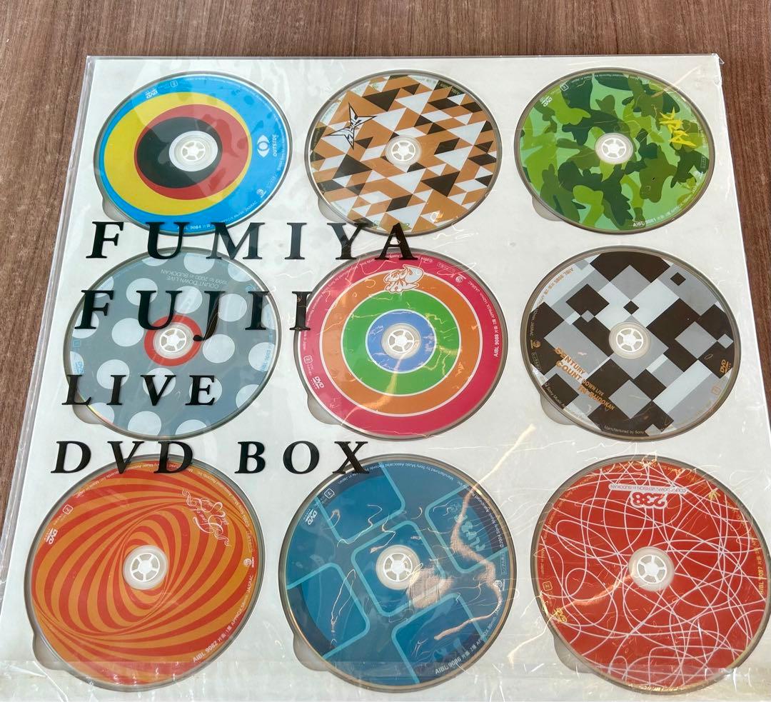 新品未開封 FUMIYA FUJII LIVE DVD BOX (10枚組)