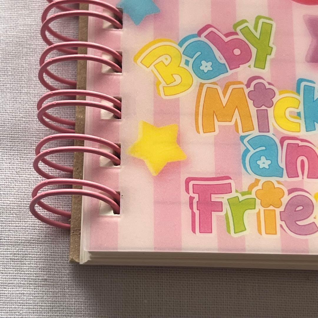 レア❤️ディズニー ノート ベビー　ミッキー　ミニー　フレンズ　リングノート