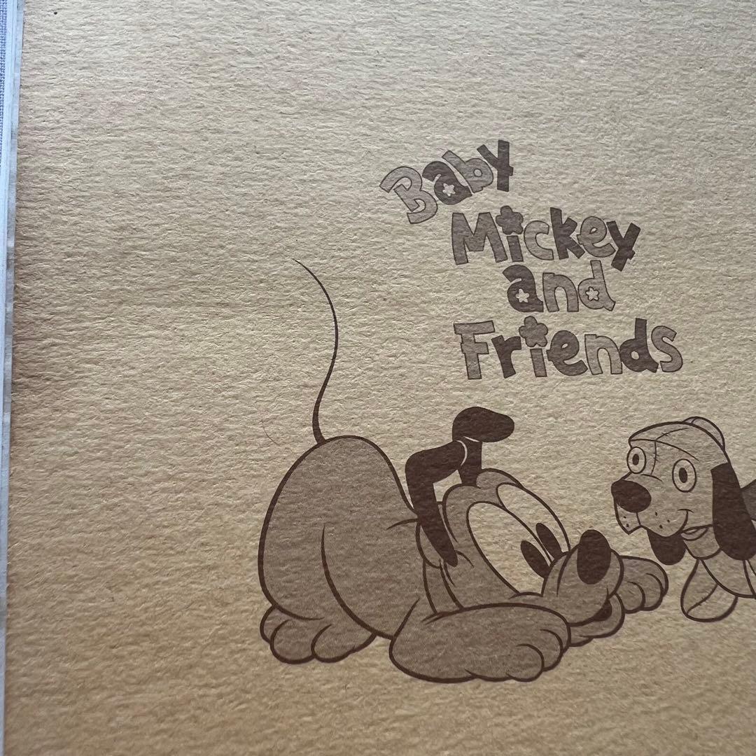 レア❤️ディズニー ノート ベビー　ミッキー　ミニー　フレンズ　リングノート