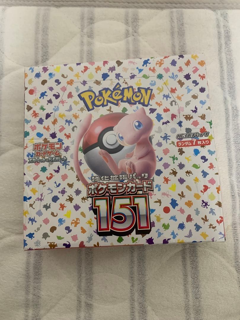 ポケモンカード151 1BOXシュリンク付き