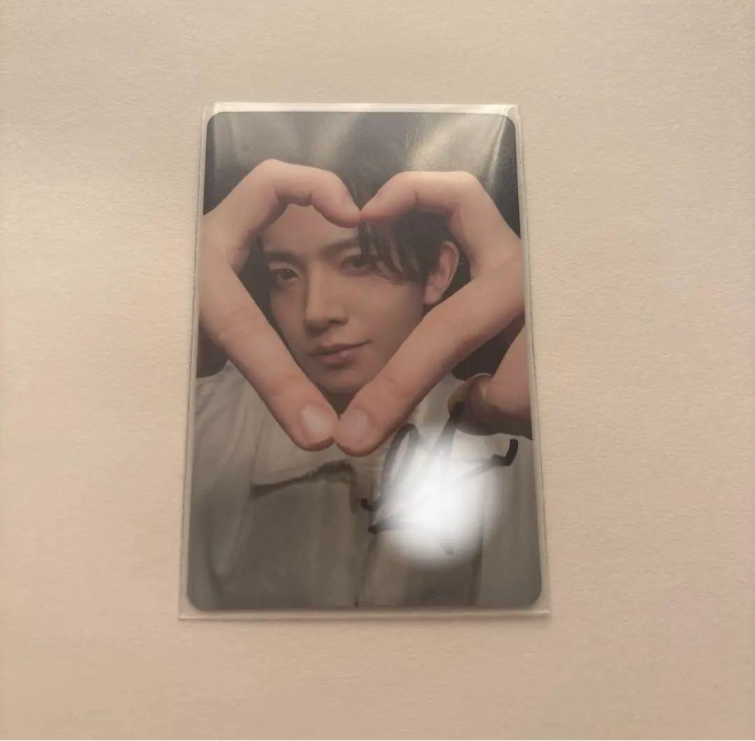 ENHYPEN 味スタ　ハート　ポーズ　トレカ　サイン　ヒスン　レア