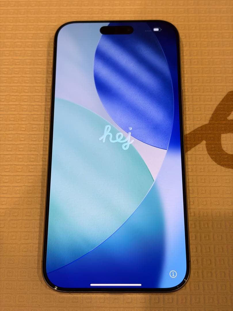 iPhone 16promax 256GB SIMフリー　ナチュラルチタニウム