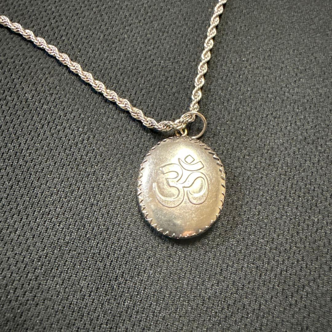 ガネーシャ（ピンク）オームペンダント藤井風ネックレスお風呂チェーン他おまけ付き