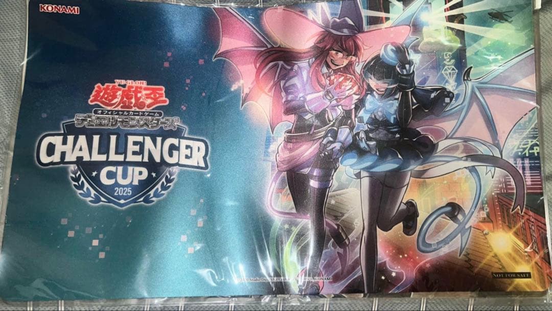 チャレンジャーカップ　Evil☆Twin イージーゲーム　プレイマット 上位賞②