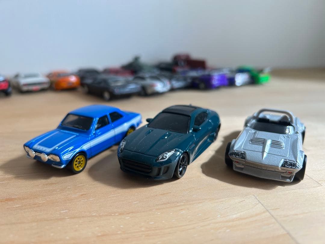 1/55 スケール ワイルドスピードシリーズ　ミニカー34台セット