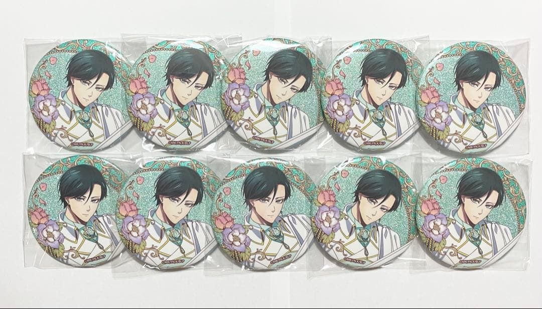 ブルーロック　玉座　duel ヴィンテージ　グリッター缶バッジ　糸師凛