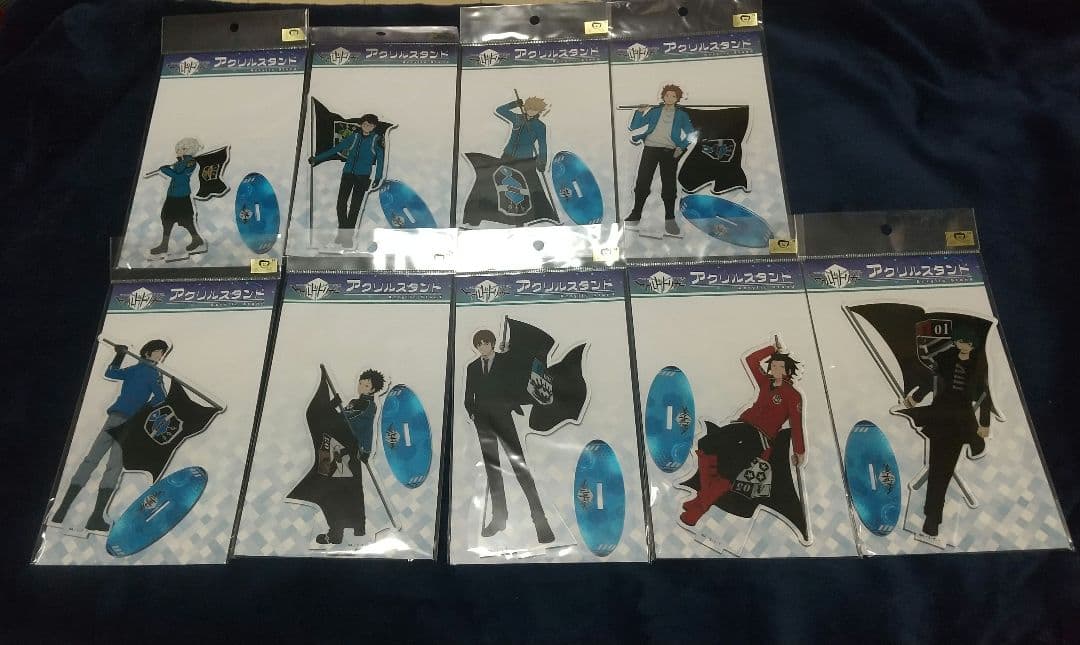 ワールドトリガー アクリルスタンド 9個セット 未開封 限定 空閑 ヒュース 迅
