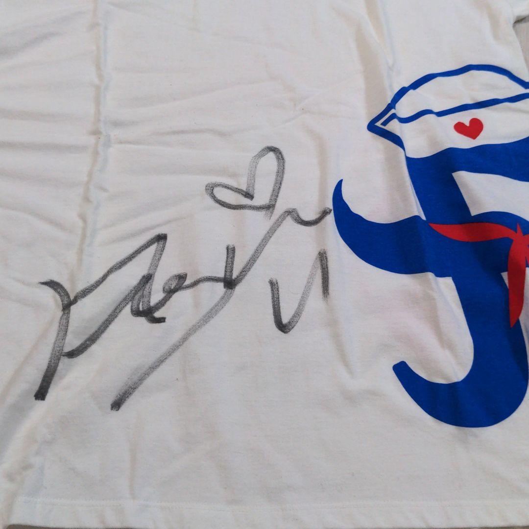 浜崎あゆみ　サイン　Tシャツ