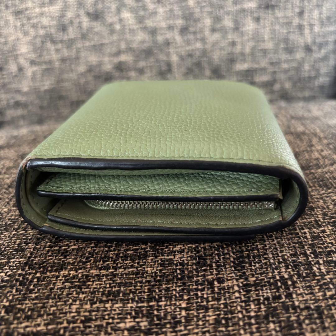 LOEWE アナグラム コンパクト フラップウォレット ローズマリー 財布