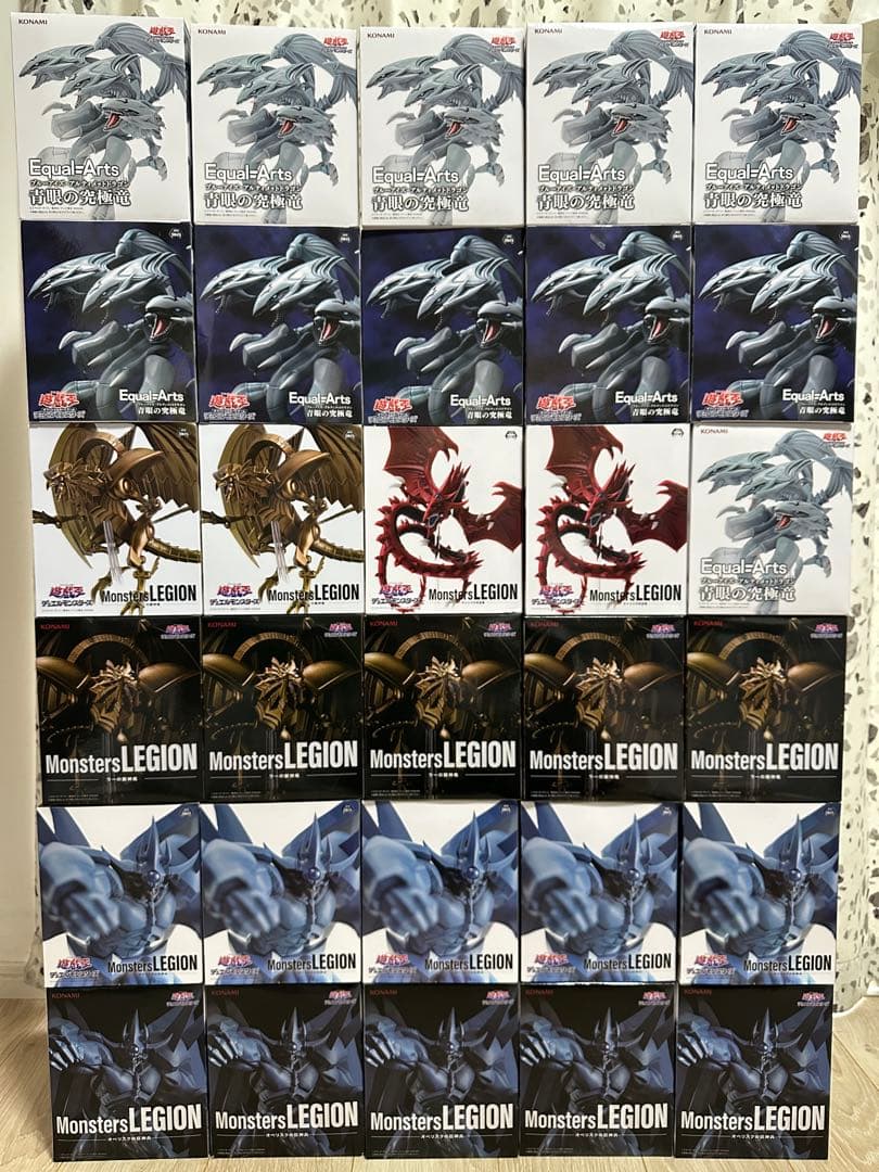 遊戯王 Monsters LEGION オシリスの天空竜 オベリスクの巨神兵 他