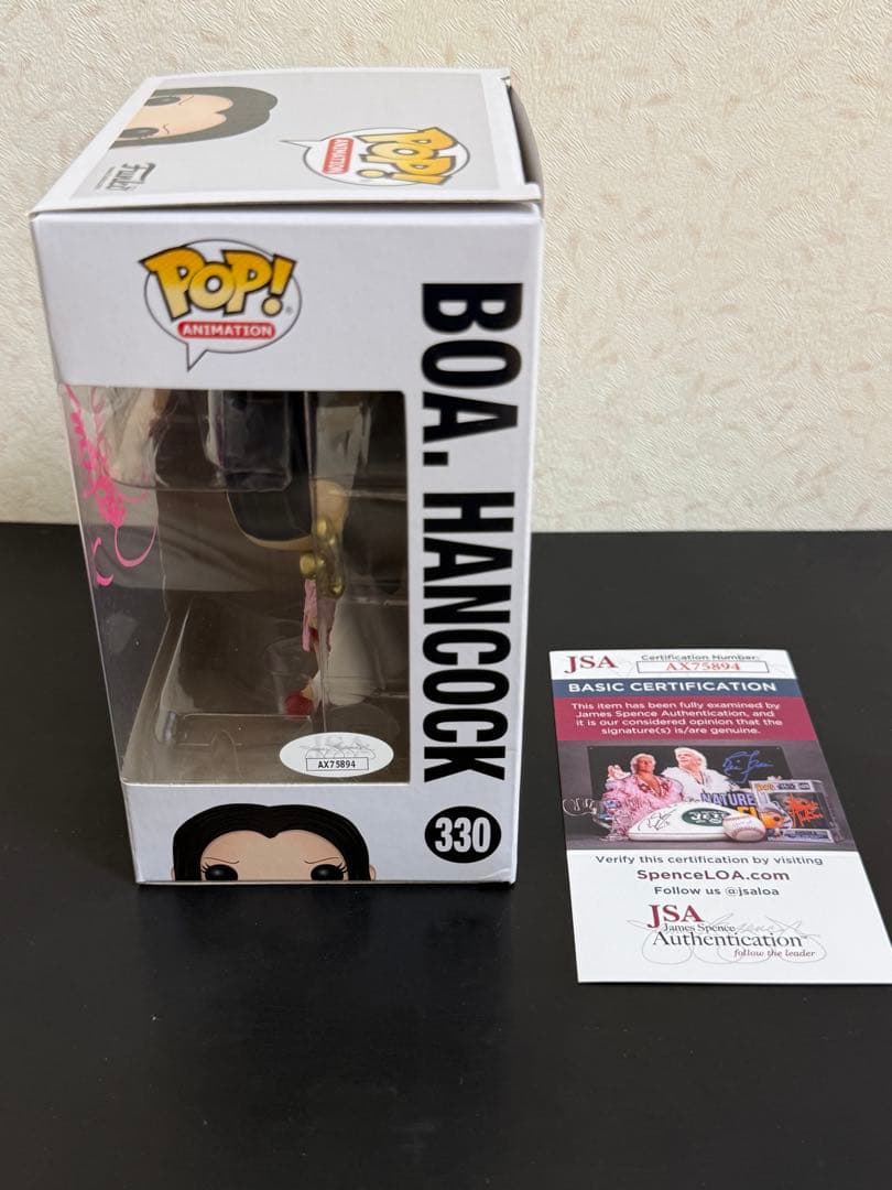三石琴乃　直筆サイン入りfunko pop ハンコック