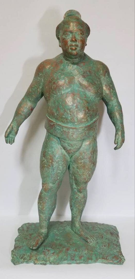 非売品◾️千代の富士銅像✨ブロンズ彫刻　相撲　横綱　九重部屋　親方　力士　希少