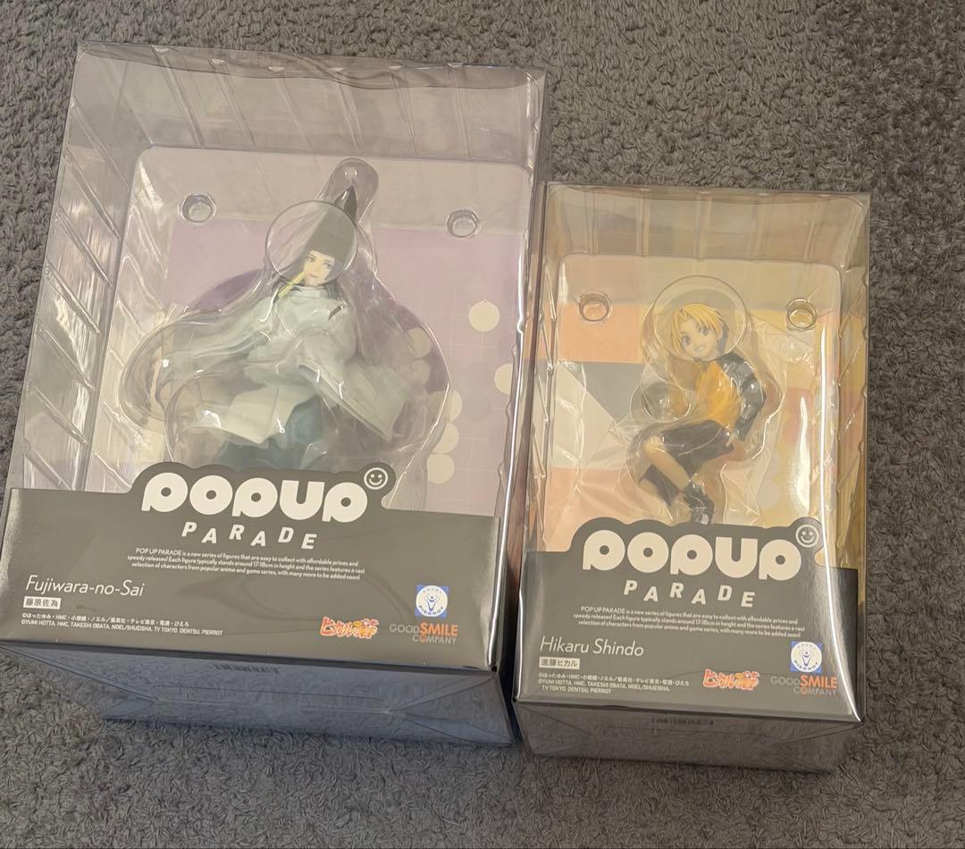 ヒカルの碁 ヒカ碁 36 POP UP PARADE ヒカル&佐為 フィギュア