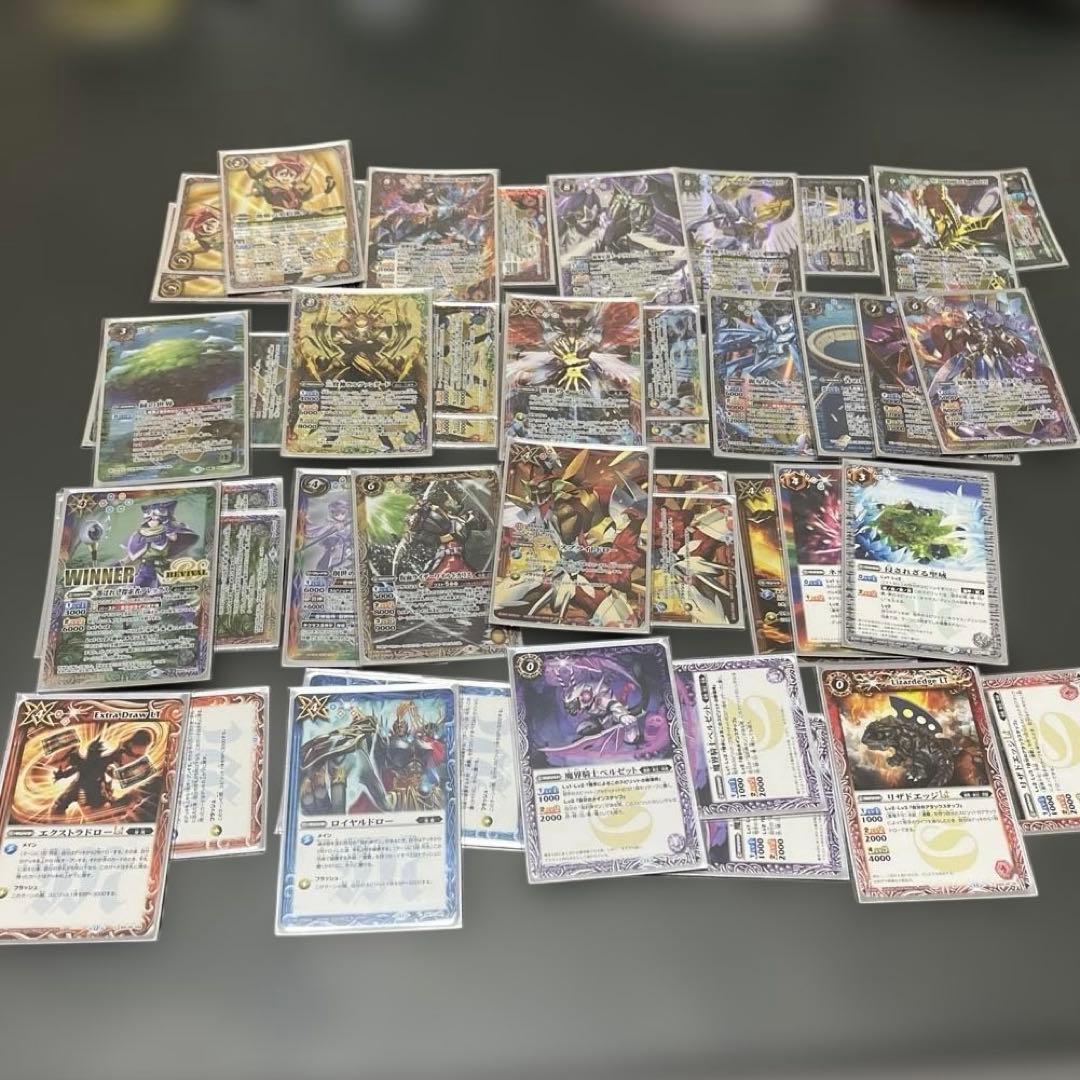 激覇デッキ　スリーブ付き