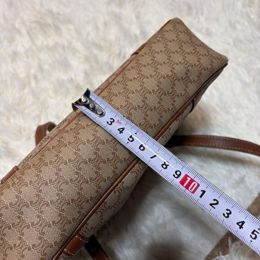 は*な様 美品✨ OLD CELINE セリーヌ マカダム ハンドバッグ レザー