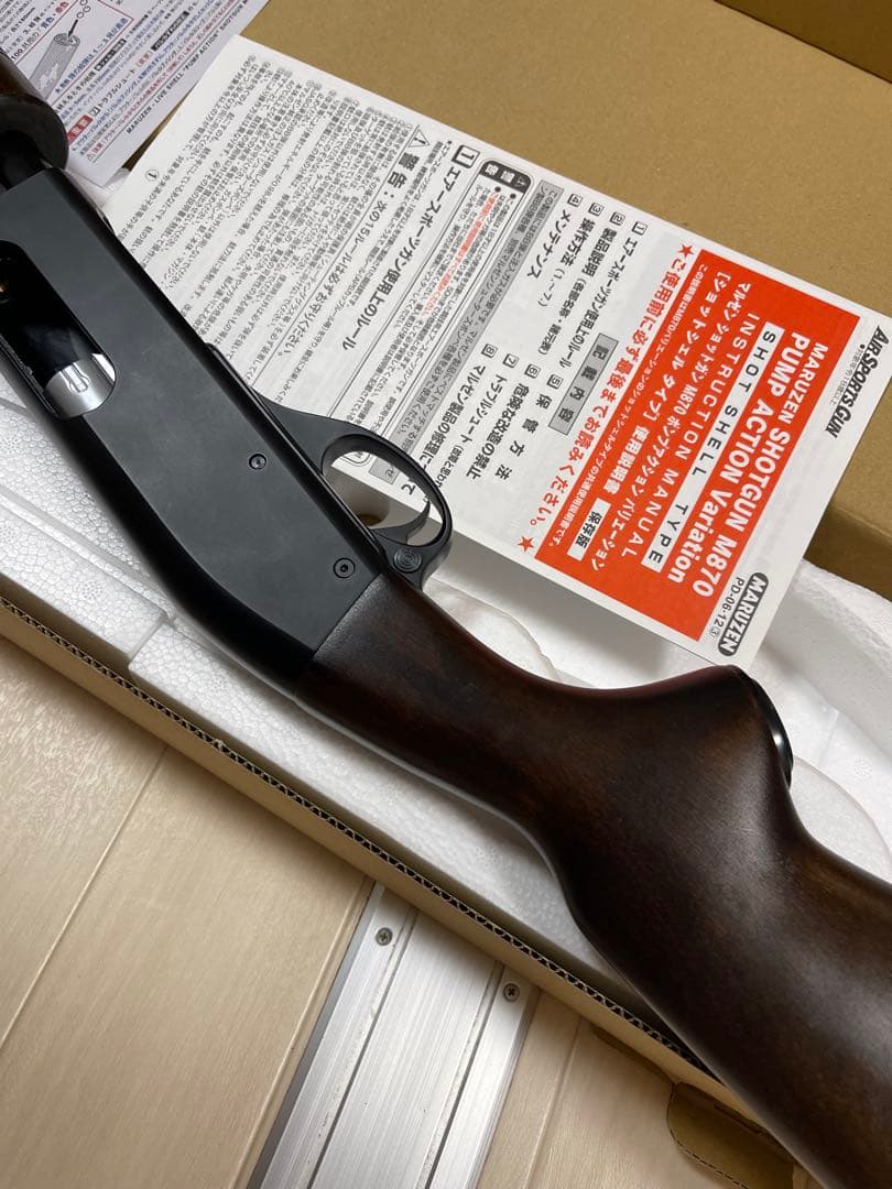 【ほぼ未使用】マルゼン　M870 ウッドストックVer.